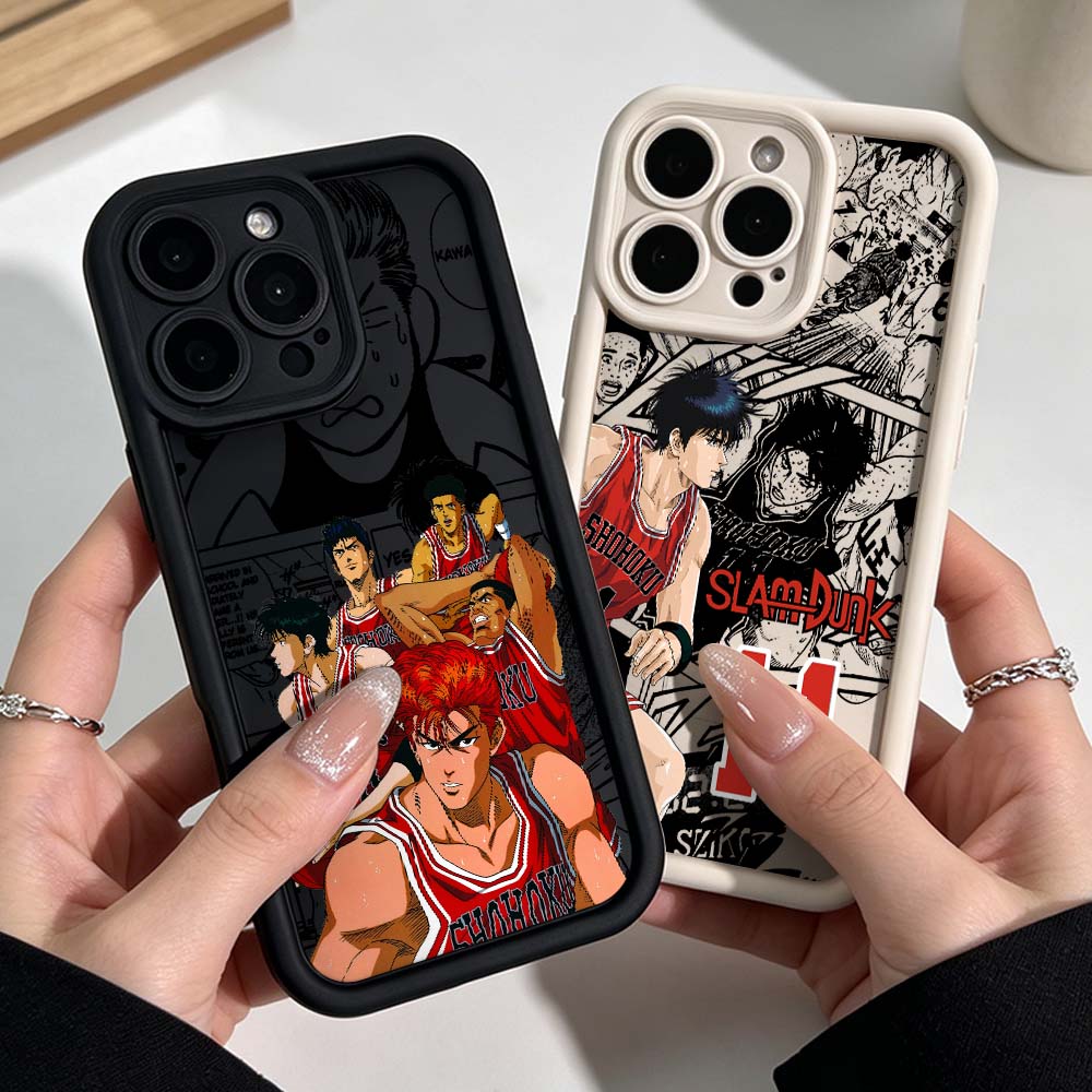 Apple Iphone 16 - Capa de Silicone S-Slam Dunk Animation