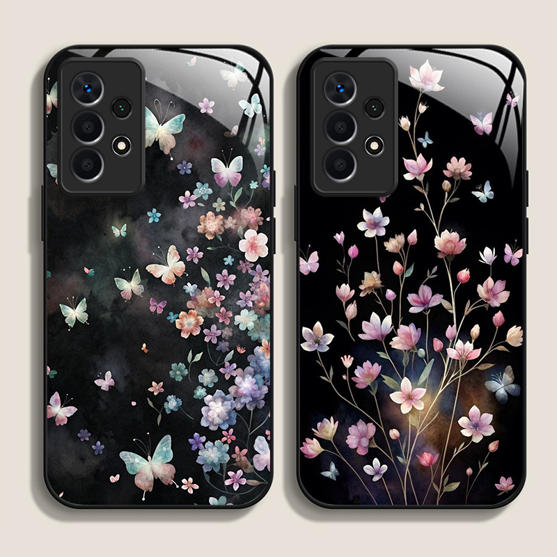 Samsung Galaxy A55 - Capa de telefone de vidro temperado