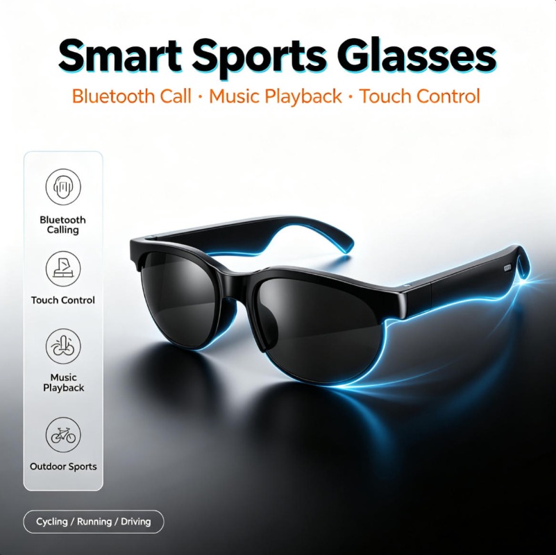Smart Glasses Lens - Óculos Inteligentes Bluetooth XG88 PRO com