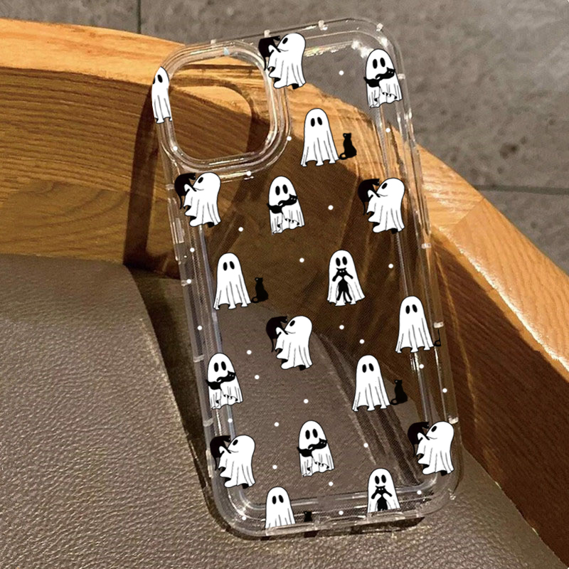 Apple Iphone 16 - Ocidental halloween cowboy fantasma & flores