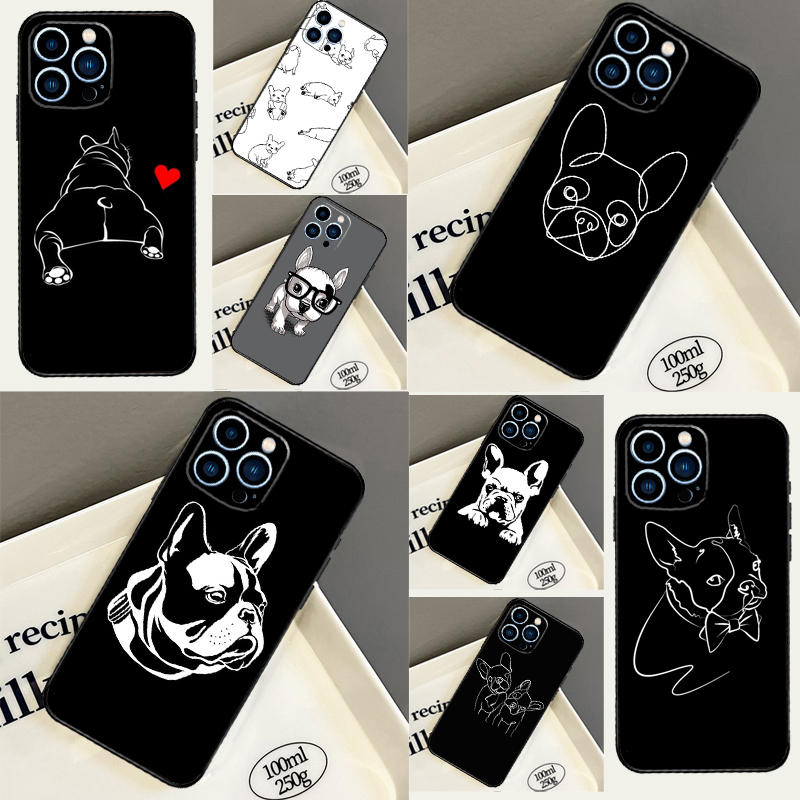 Oppo A78 - Capa fofa de Bulldog Francês para