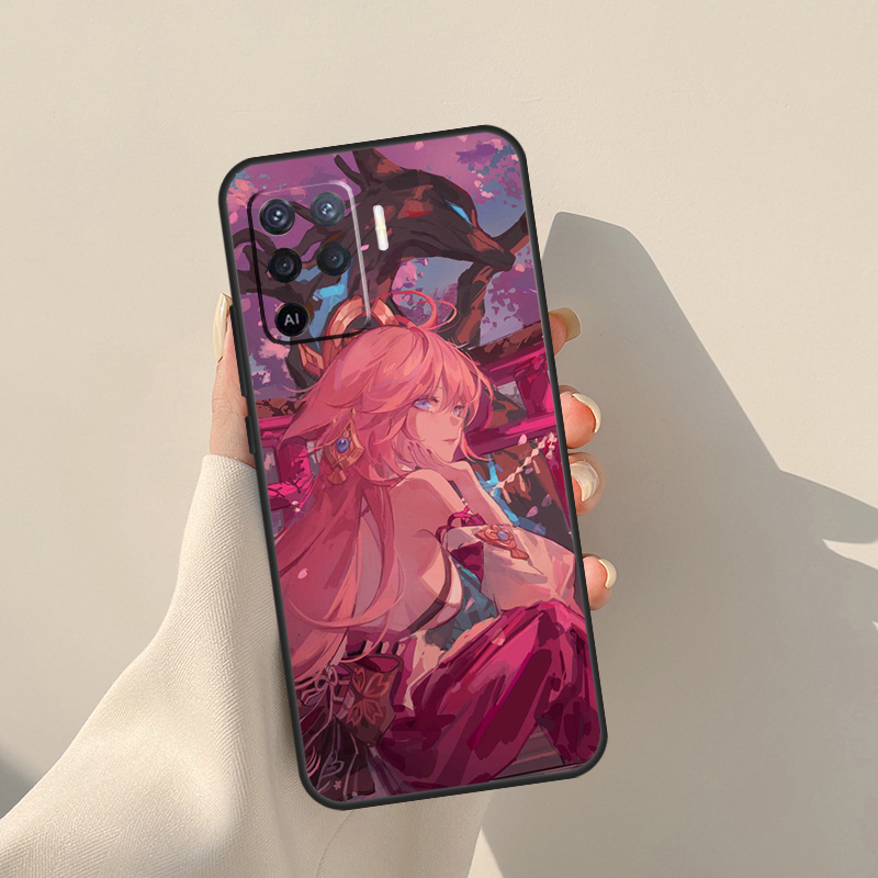 Capa Genshin Impact Yae Miko p - Oppo A78 avaliação e preço