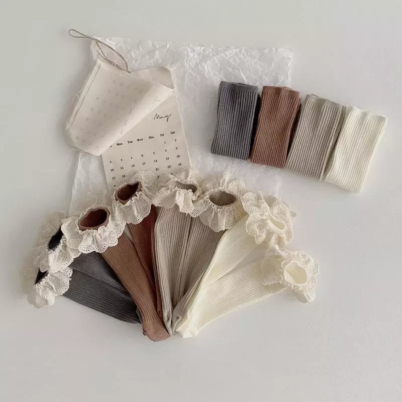 Baby Girls' Ruffle Lace Socks, - Baby Sock Oximeter avaliação e preço