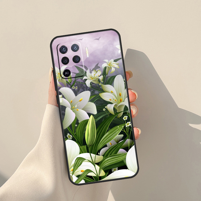 Capa Colorida com Flor de Líri - Oppo A78 avaliação e preço