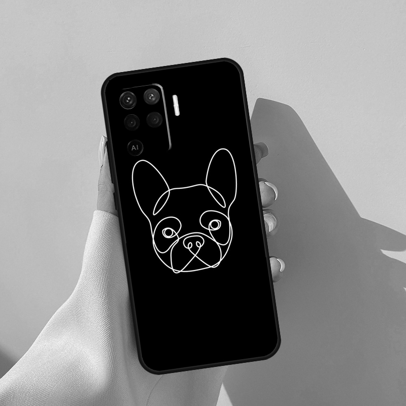 Capa fofa de Bulldog Francês p - Oppo A78 avaliação e preço