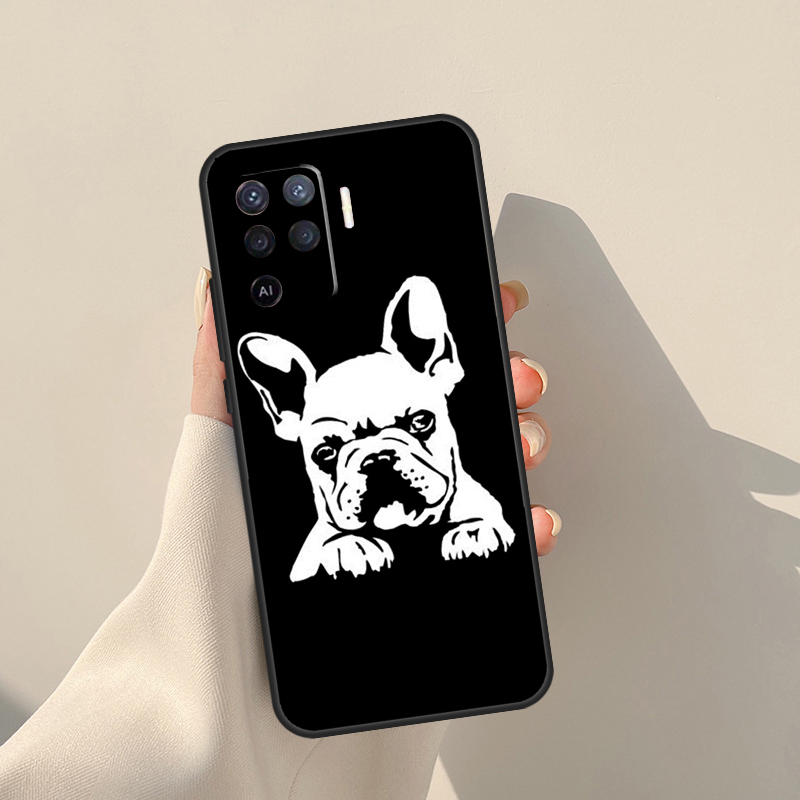 Capa fofa de Bulldog Francês p - Oppo A78 avaliação e preço